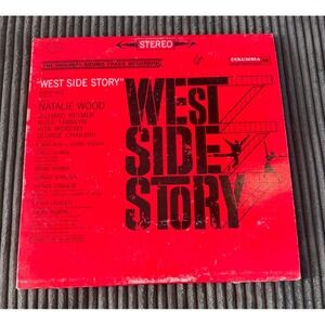 West Side Story Soundtrack Vinyl LP Columbia Masterworks OS‎ 2070 Stereo 1961